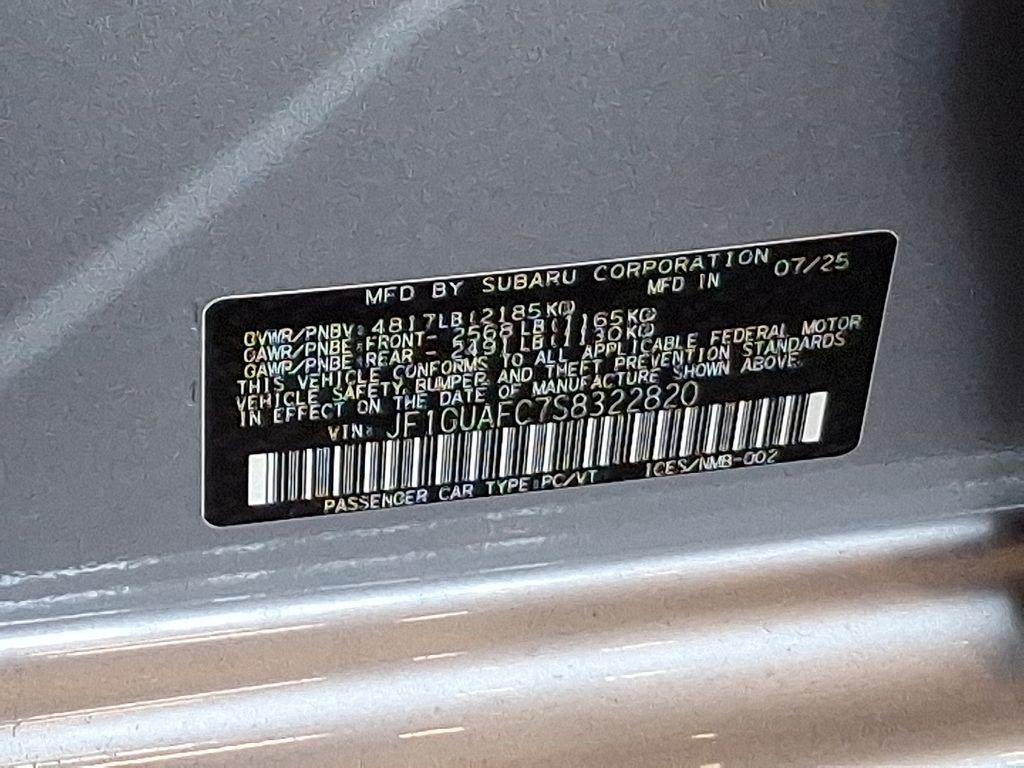 new 2025 Subaru Impreza car, priced at $27,237