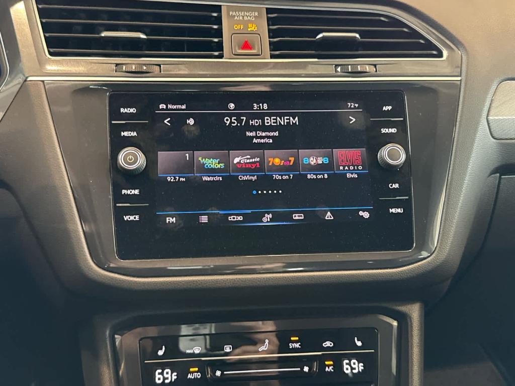 used 2022 Volkswagen Tiguan car, priced at $25,197