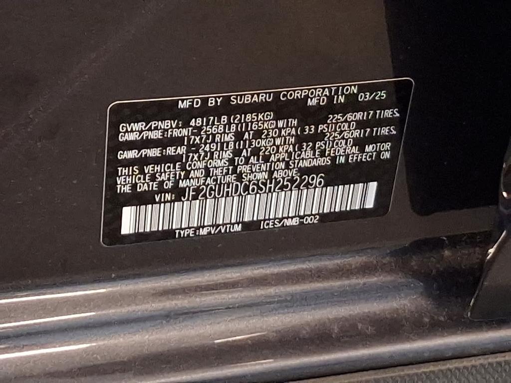 new 2025 Subaru Crosstrek car, priced at $31,143
