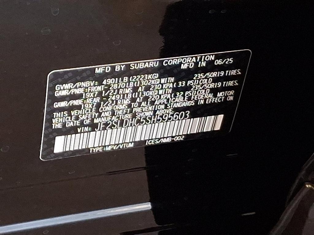new 2025 Subaru Forester car, priced at $39,580