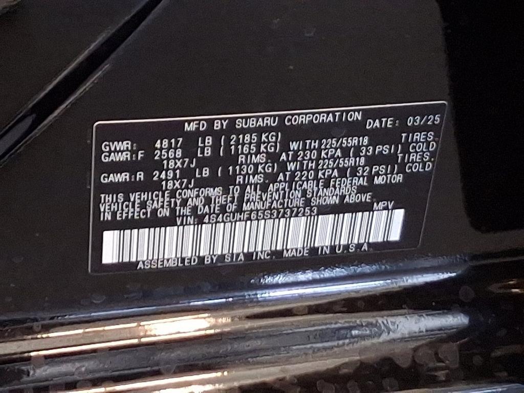 new 2025 Subaru Crosstrek car, priced at $33,476