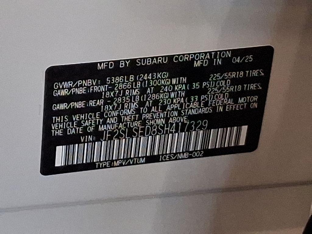 new 2025 Subaru Forester Hybrid car, priced at $36,535