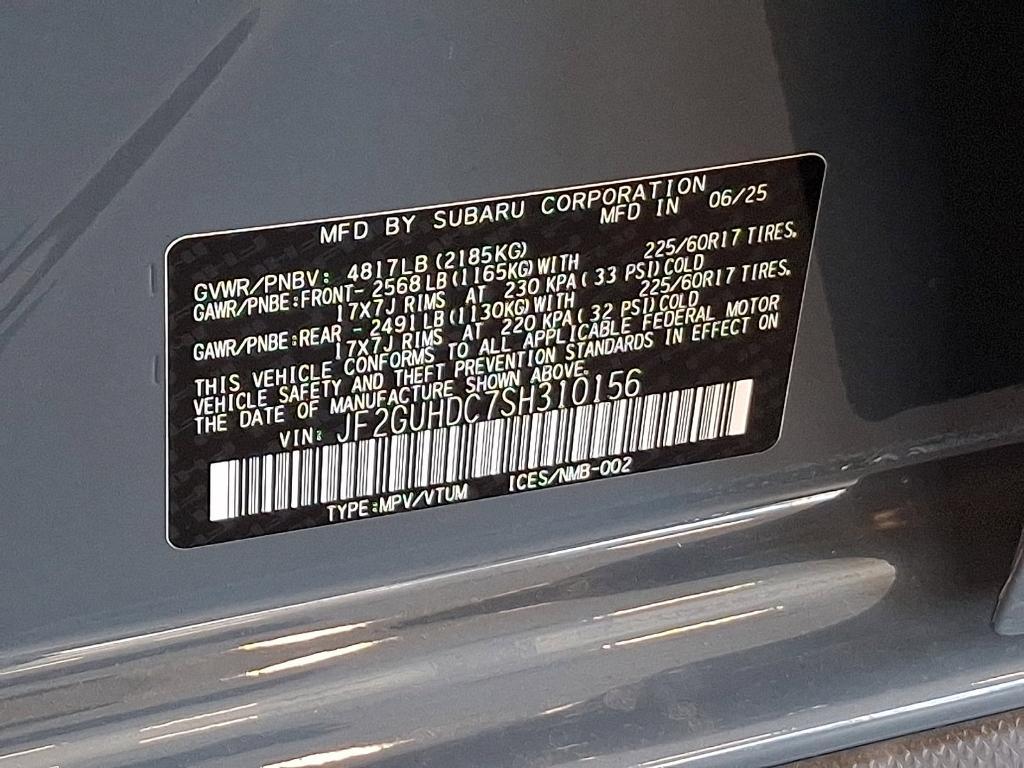 new 2025 Subaru Crosstrek car, priced at $32,379