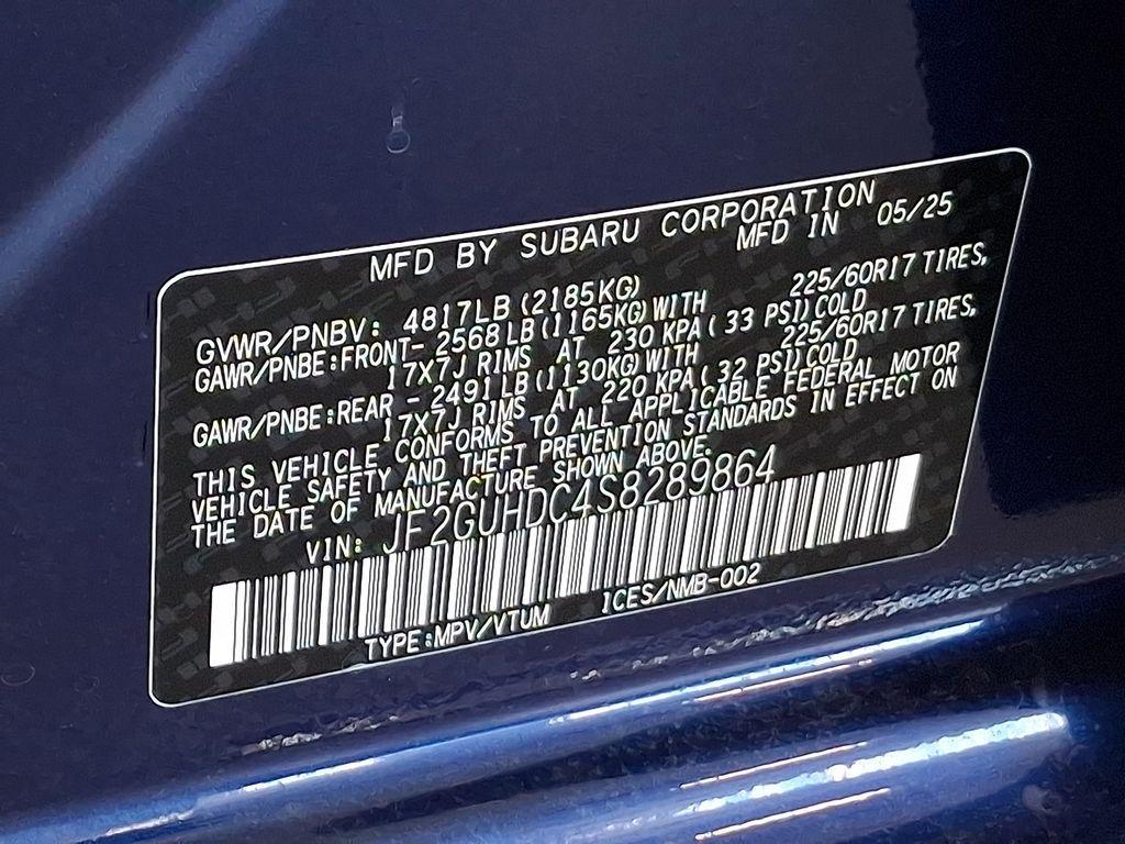 new 2025 Subaru Crosstrek car, priced at $30,767