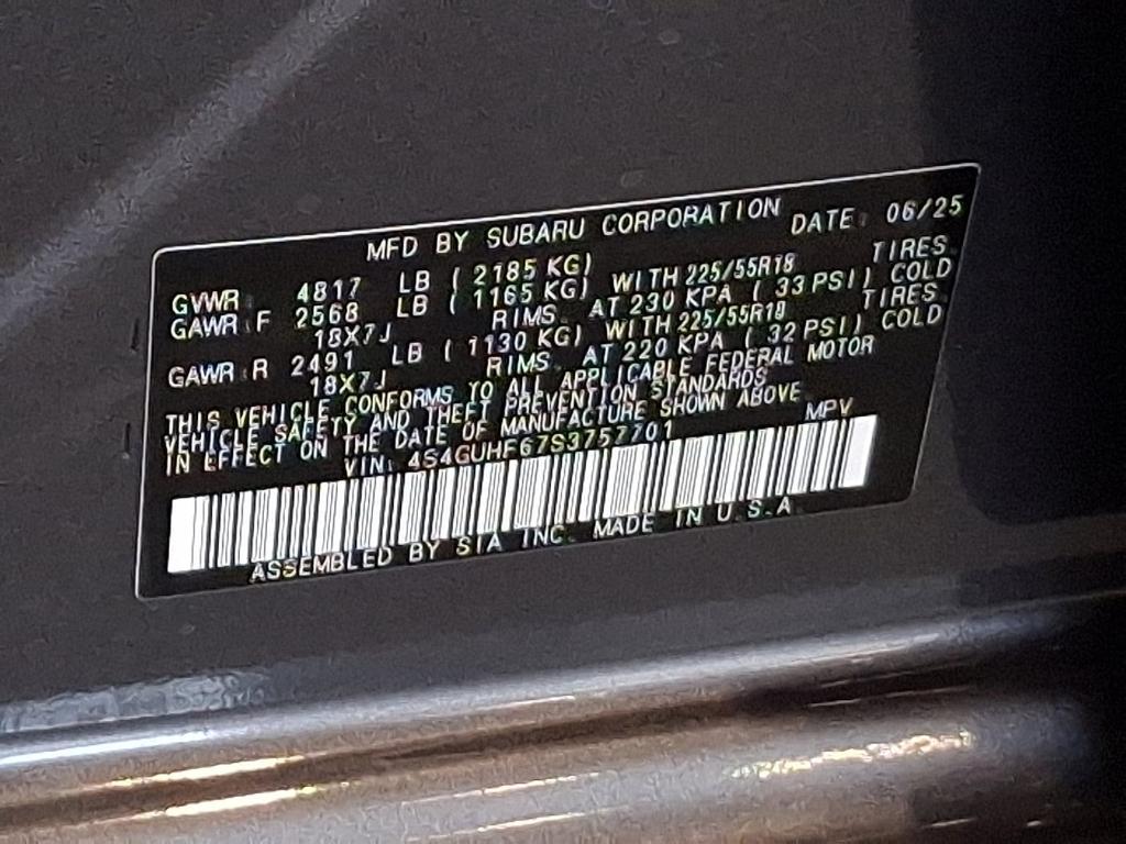 new 2025 Subaru Crosstrek car, priced at $34,191
