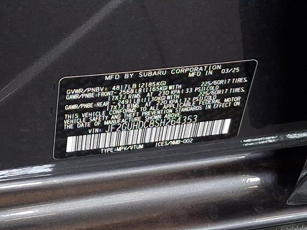 new 2025 Subaru Crosstrek car, priced at $31,471