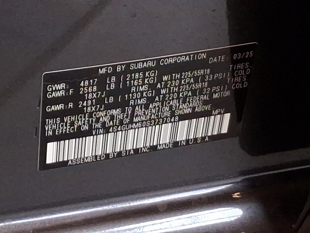 new 2025 Subaru Crosstrek car, priced at $35,216