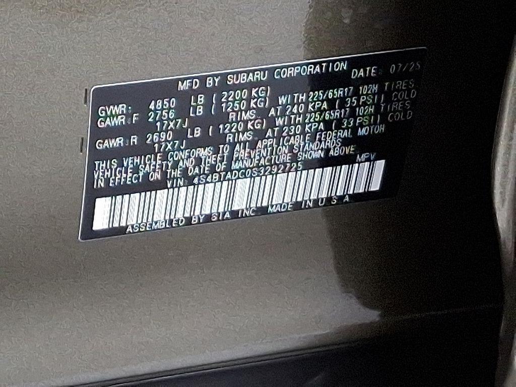 new 2025 Subaru Outback car, priced at $34,600