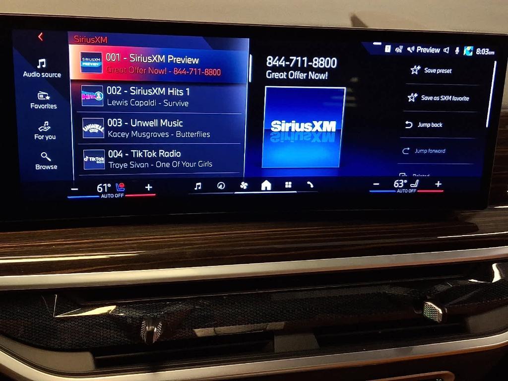 used 2024 BMW X5 car, priced at $63,997
