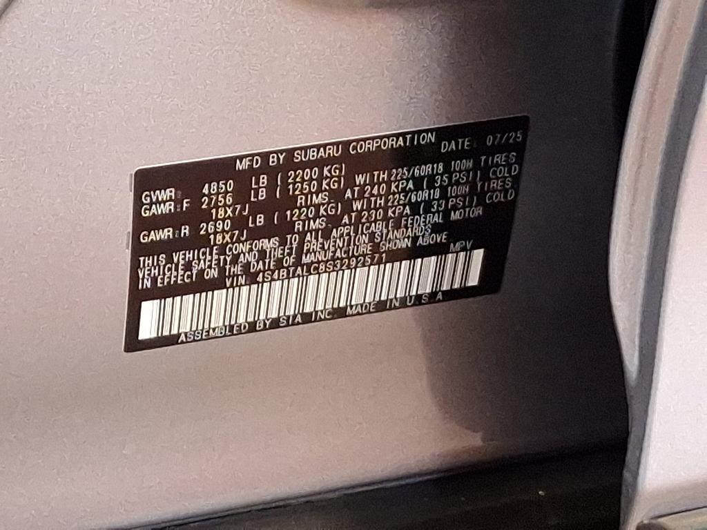 new 2025 Subaru Outback car, priced at $39,645