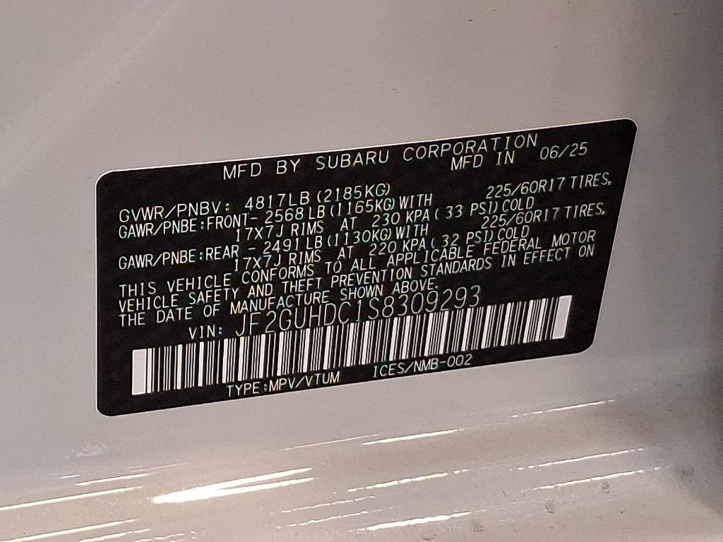 new 2025 Subaru Crosstrek car, priced at $31,991