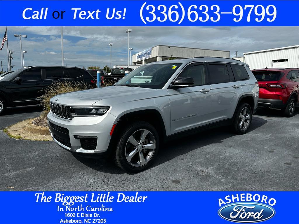 used 2021 Jeep Grand Cherokee L car, priced at $26,994