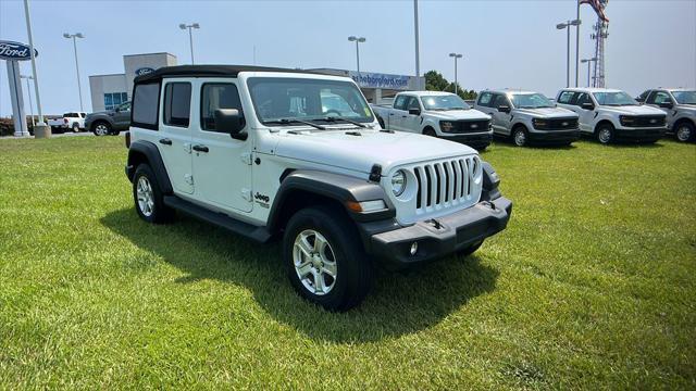 used 2021 Jeep Wrangler Unlimited car, priced at $26,426