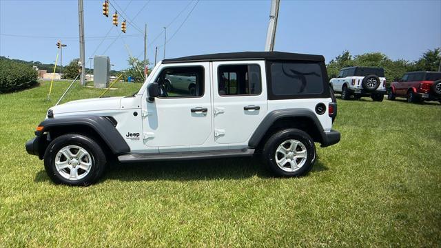 used 2021 Jeep Wrangler Unlimited car, priced at $26,426