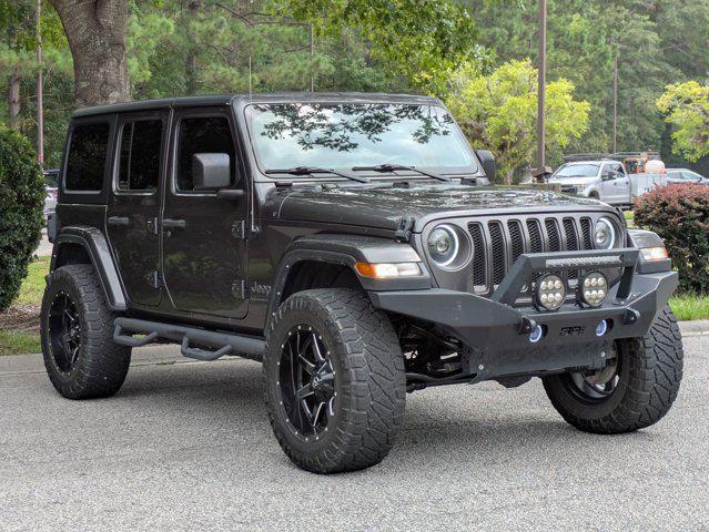 used 2021 Jeep Wrangler Unlimited car, priced at $29,931