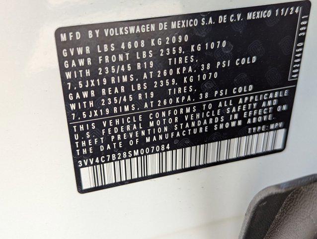 new 2025 Volkswagen Taos car, priced at $37,011
