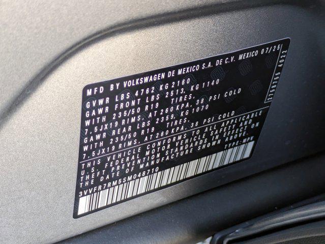 new 2025 Volkswagen Tiguan car, priced at $33,976