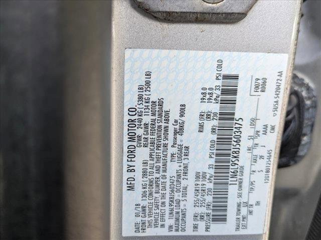 used 2018 Lincoln Continental car, priced at $16,995