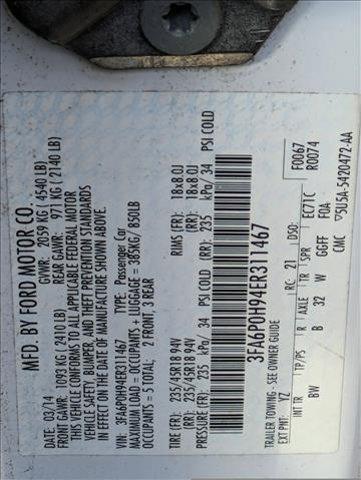 used 2014 Ford Fusion car, priced at $9,099