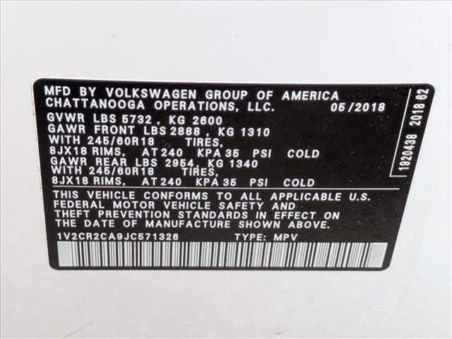 used 2018 Volkswagen Atlas car, priced at $15,599