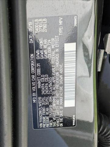 used 2020 Volvo XC60 car, priced at $24,704