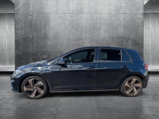 used 2021 Volkswagen Golf GTI car, priced at $19,753
