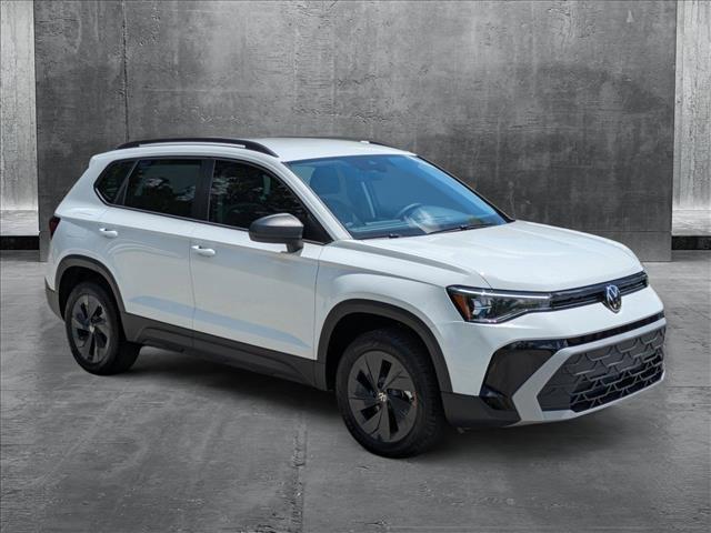 new 2025 Volkswagen Taos car, priced at $27,011