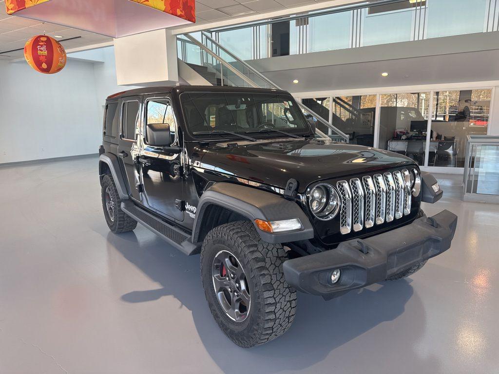 used 2020 Jeep Wrangler Unlimited car, priced at $22,081
