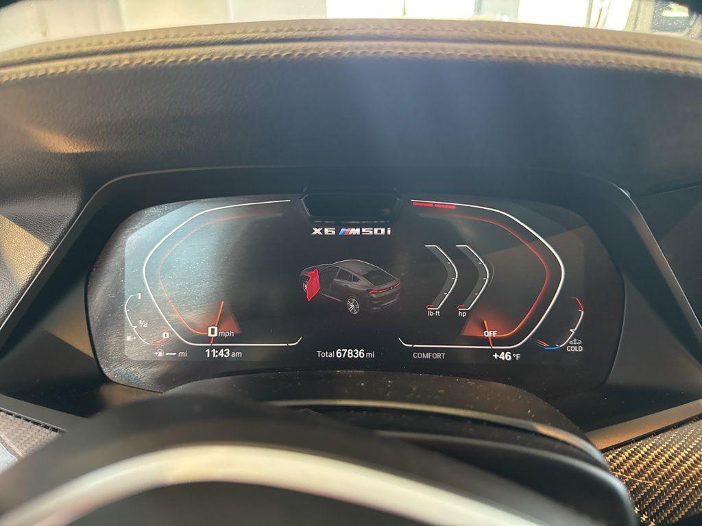 used 2023 BMW X6 car, priced at $53,466