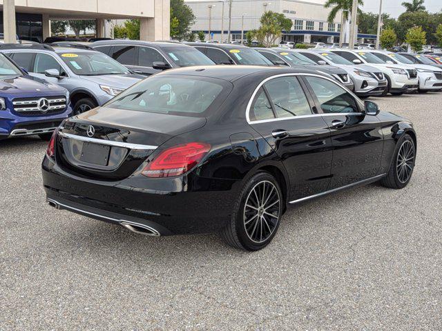used 2021 Mercedes-Benz C-Class car, priced at $27,479