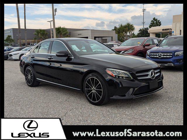 used 2021 Mercedes-Benz C-Class car, priced at $27,479