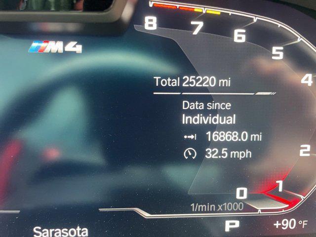 used 2023 BMW M4 car, priced at $73,998