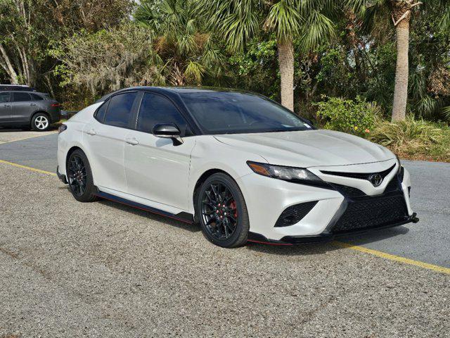 used 2021 Toyota Camry car, priced at $33,448