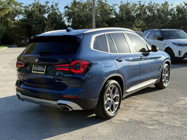 used 2022 BMW X3 car, priced at $33,588