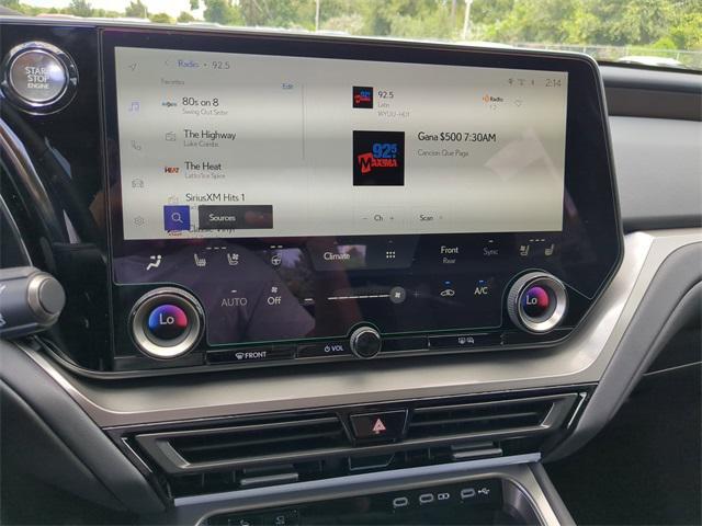 new 2026 Lexus TX 350 car, priced at $63,260