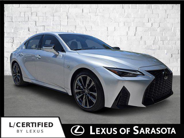 used 2024 Lexus IS 350 car, priced at $45,520