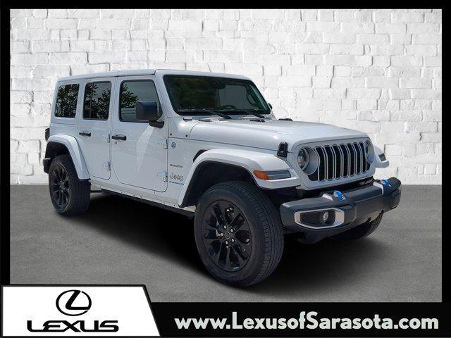 used 2024 Jeep Wrangler 4xe car, priced at $32,698