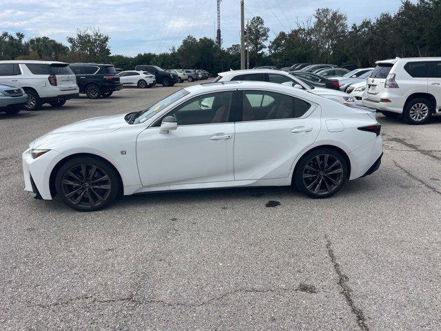 used 2022 Lexus IS 350 car, priced at $39,998