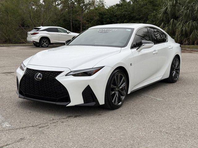 used 2024 Lexus IS 350 car, priced at $45,989