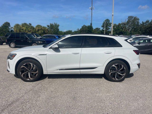 used 2024 Audi Q8 e-tron car, priced at $45,784