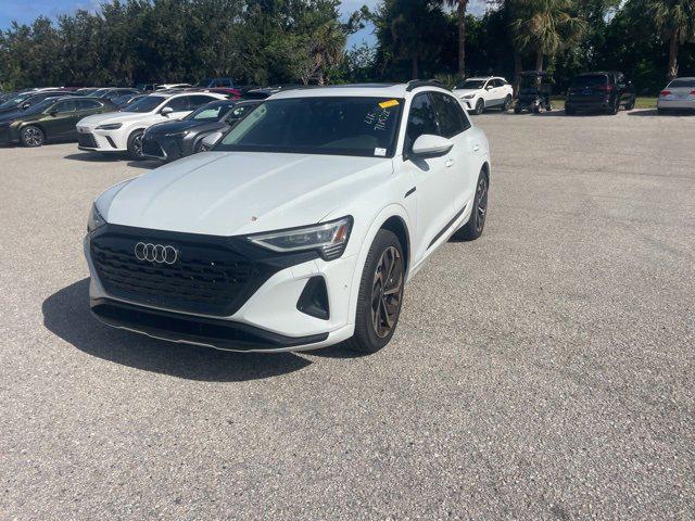 used 2024 Audi Q8 e-tron car, priced at $45,784