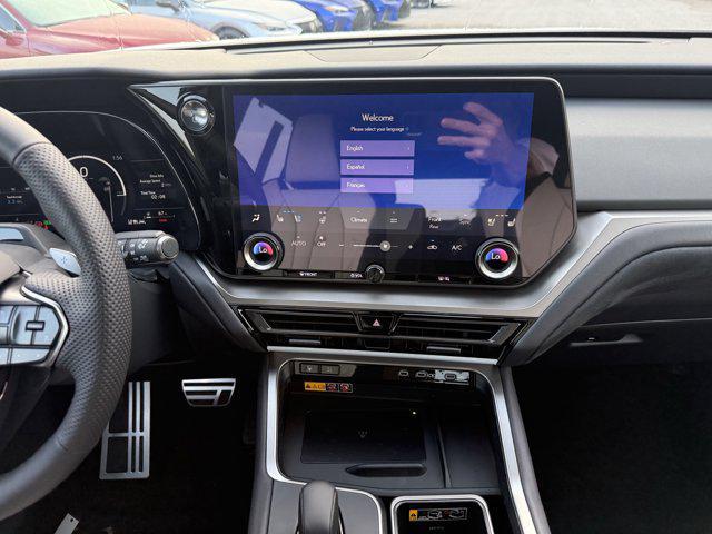 new 2025 Lexus TX 500h car, priced at $72,201