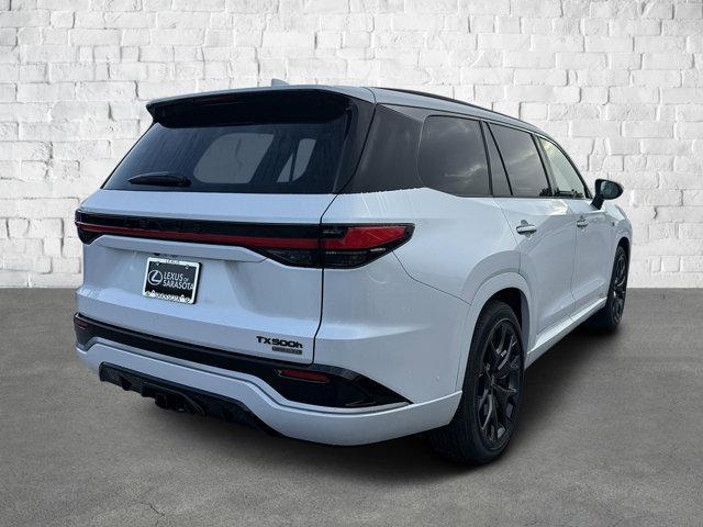 new 2025 Lexus TX 500h car, priced at $72,201