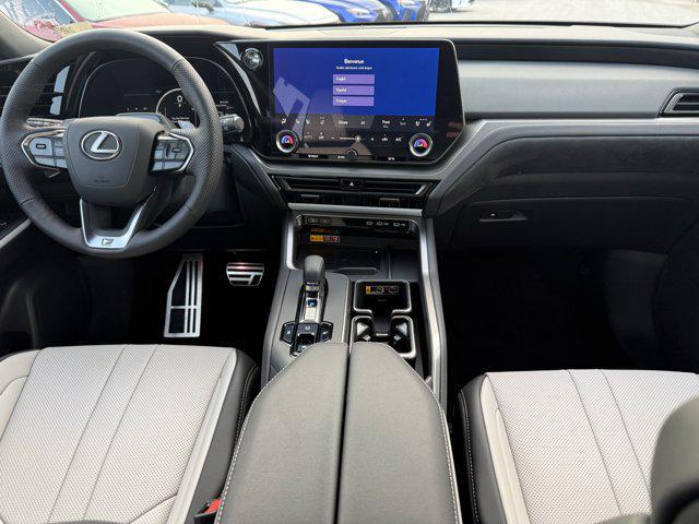 new 2025 Lexus TX 500h car, priced at $72,201