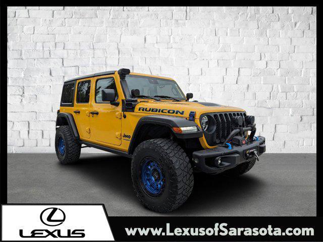 used 2021 Jeep Wrangler Unlimited 4xe car, priced at $31,994