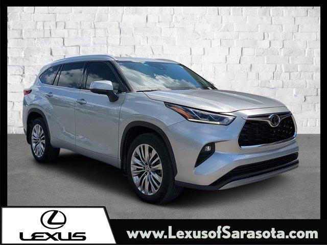 used 2023 Toyota Highlander car, priced at $37,998
