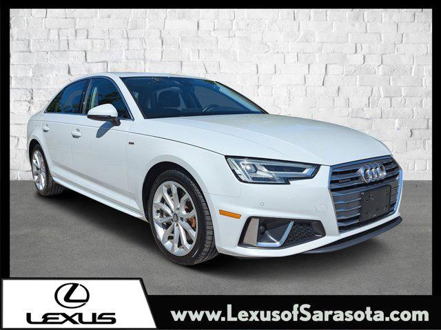 used 2019 Audi A4 car, priced at $18,285