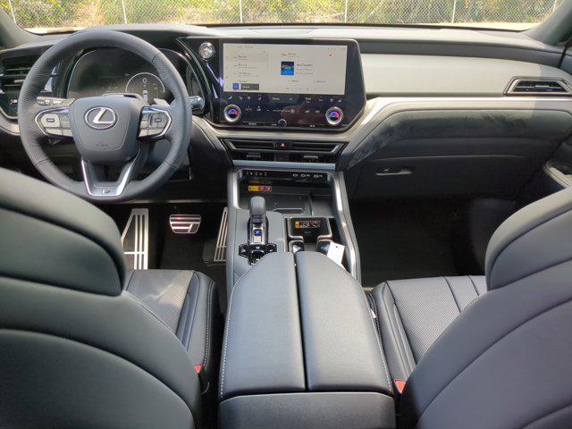 new 2025 Lexus TX 500h car, priced at $70,754