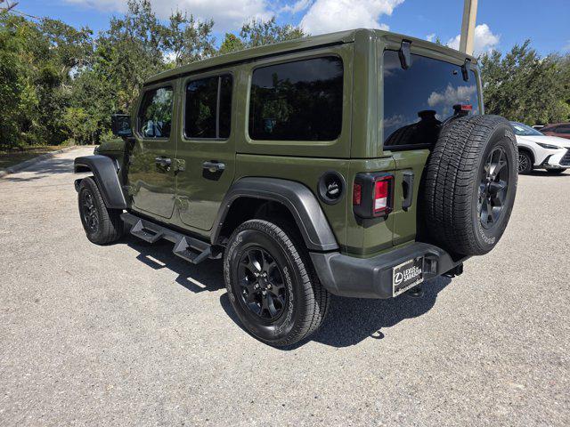 used 2022 Jeep Wrangler car, priced at $30,490