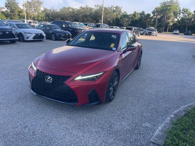 used 2023 Lexus IS 350 car, priced at $44,697